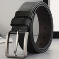E Looks Genuine Leather Belt for Men-Black