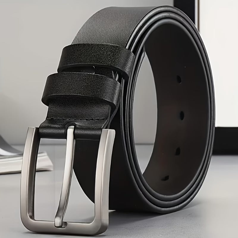 E Looks Genuine Leather Belt for Men-Black